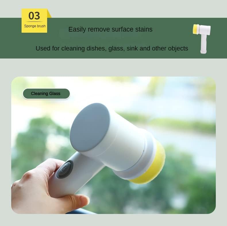 Magic Brush Wireless Battery Cleaning Brush