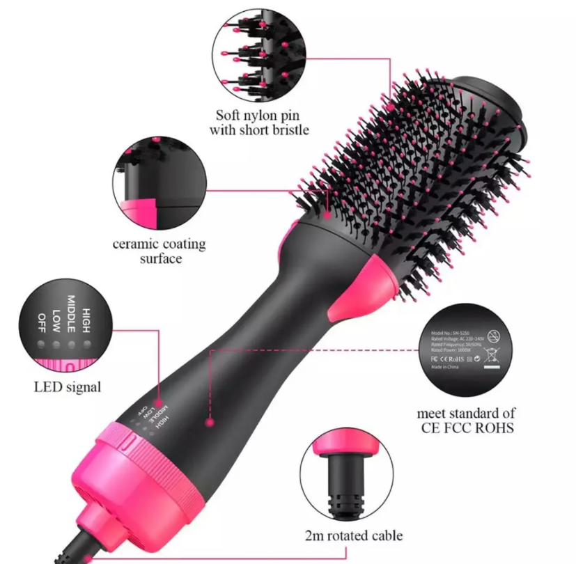 3-In-1 Hot Air Brush