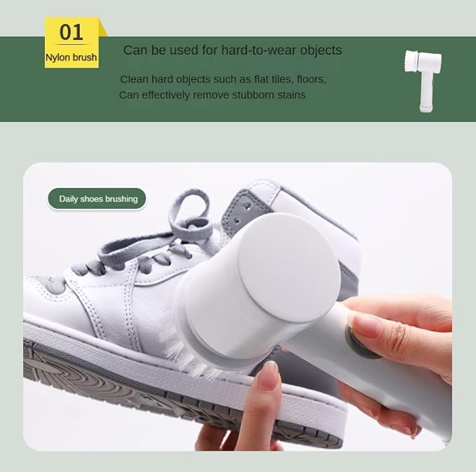 Magic Brush Wireless Battery Cleaning Brush