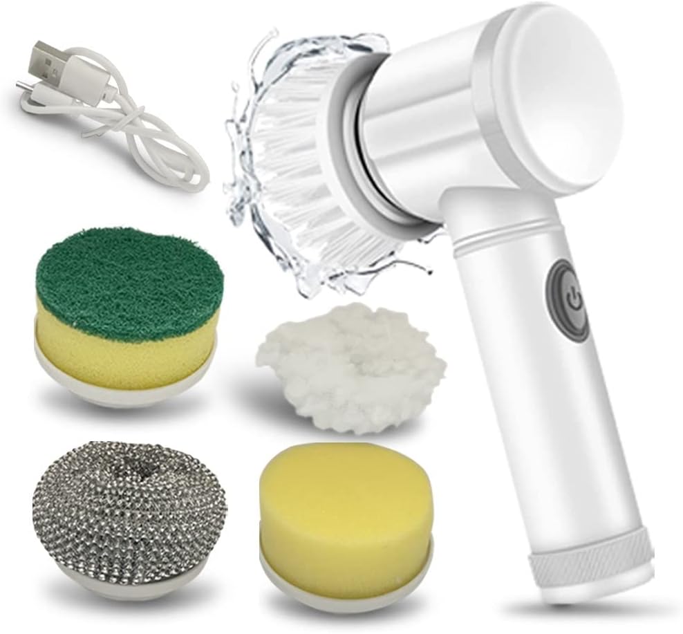 Magic Brush Wireless Battery Cleaning Brush