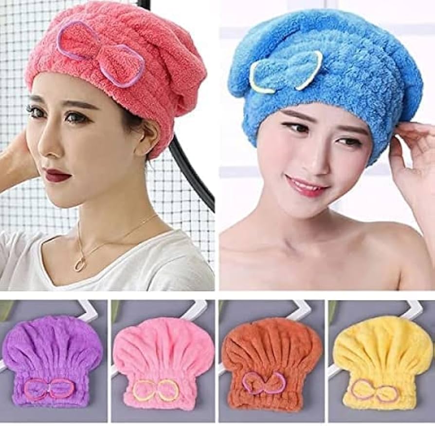 Hair Drying Towel Cap