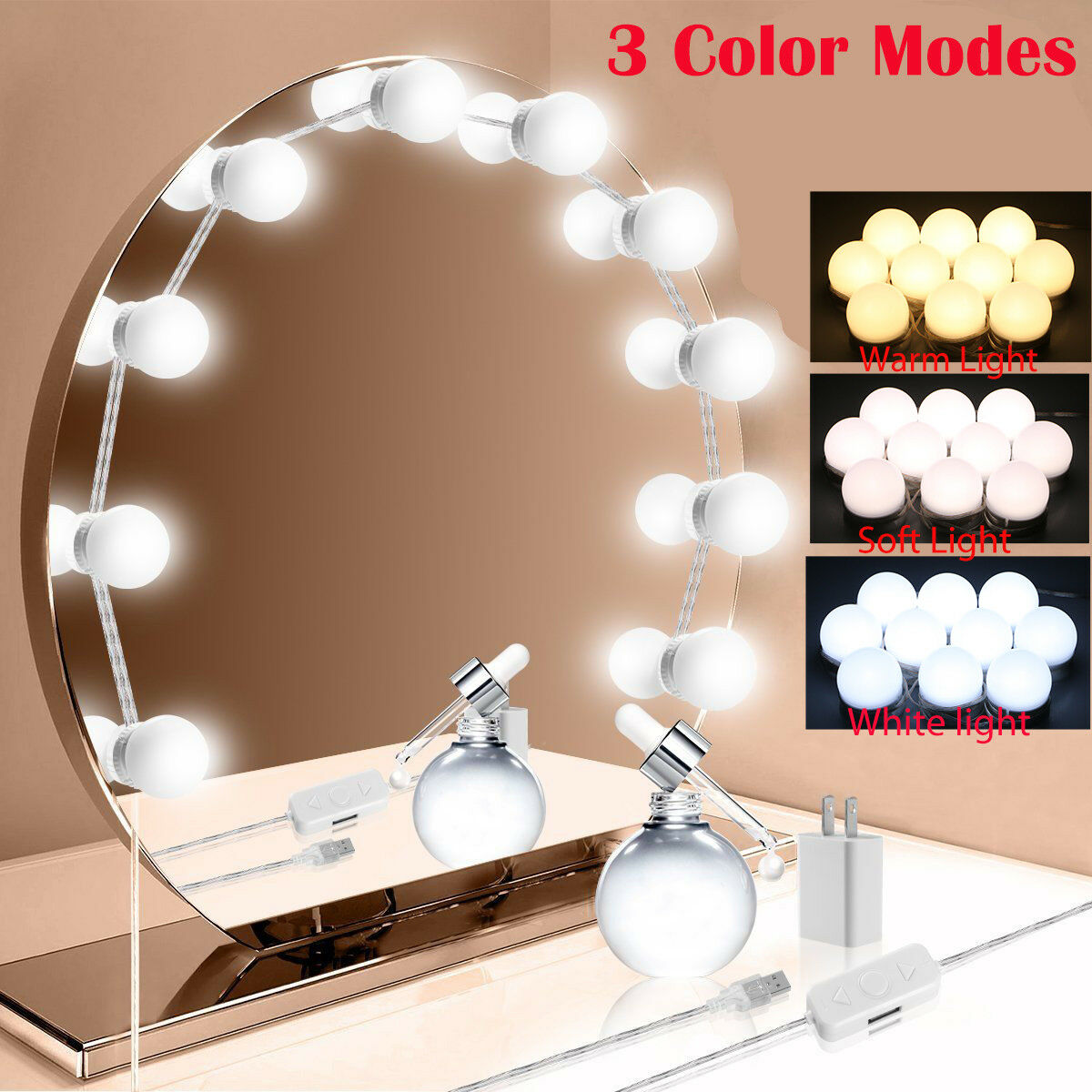 Vanity Mirror Light 10 Bulbs