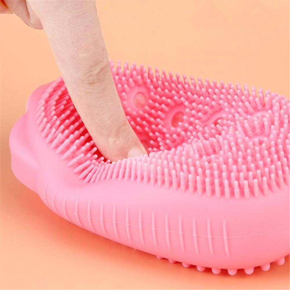 silicone soap bath massage