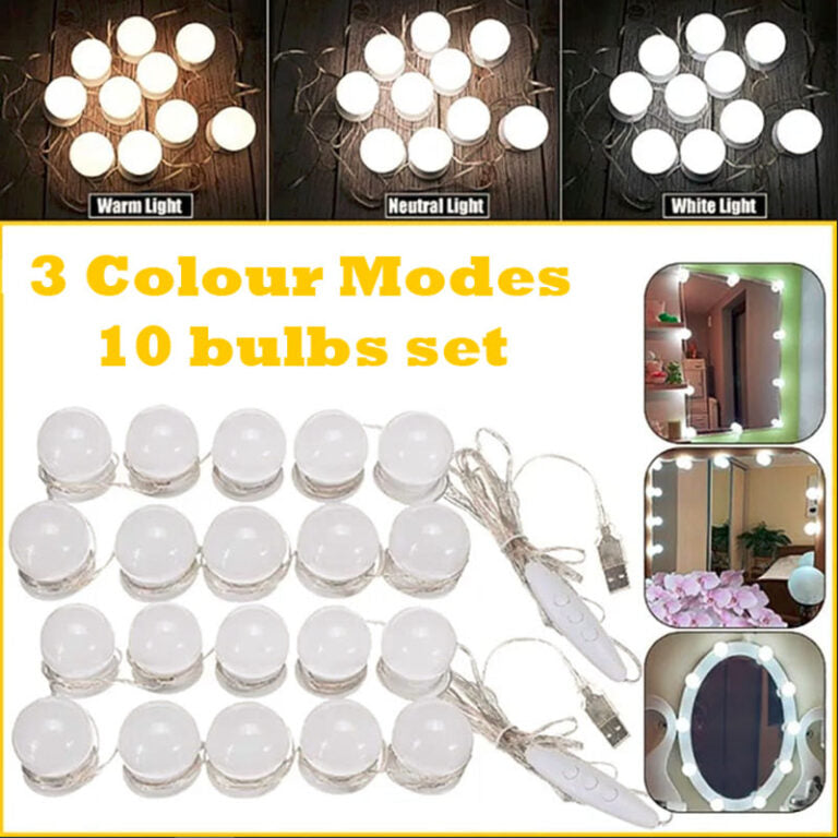 Vanity Mirror Light 10 Bulbs